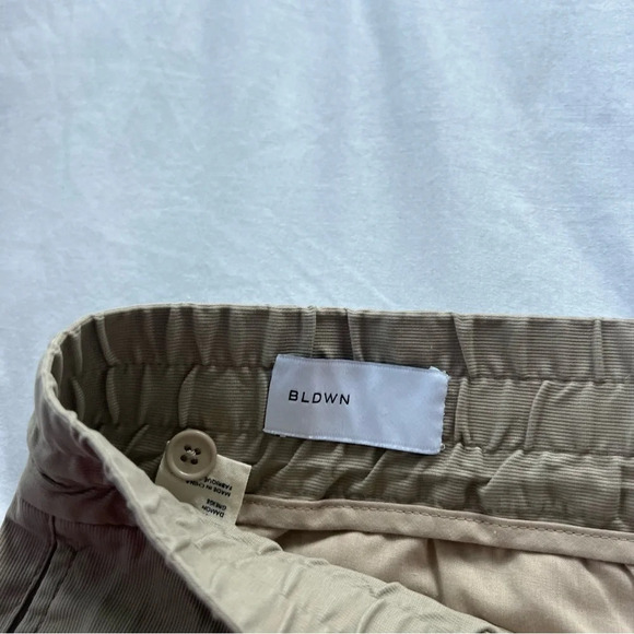 Baldwin BLDWN Tan Joggers Slim Fit Drawstring Damon Pants 9998 - Picture 7 of 12